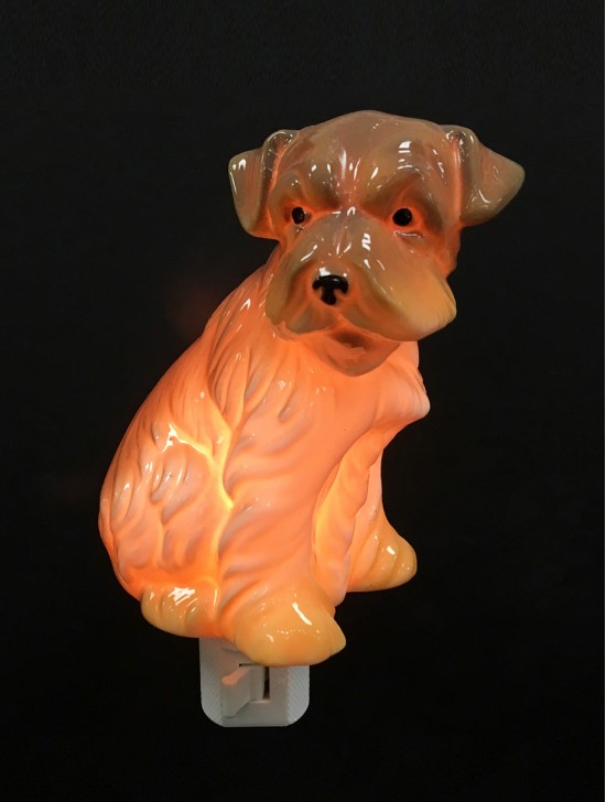 Terrier Night Light with Gift Box